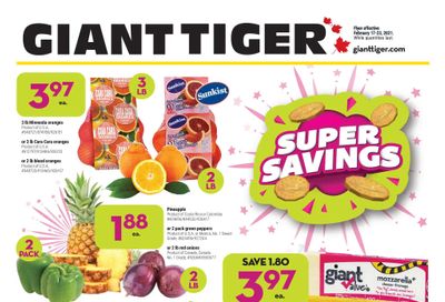Giant Tiger (Atlantic) Flyer February 17 to 23