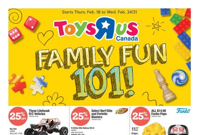 Toys R Us Flyer February 18 to 24