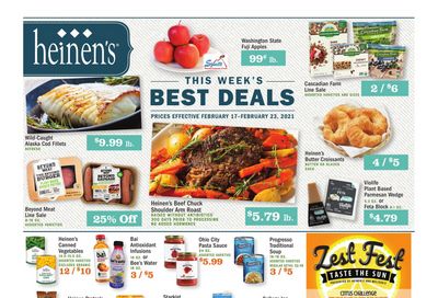 Heinen's Weekly Ad Flyer February 17 to February 23, 2021