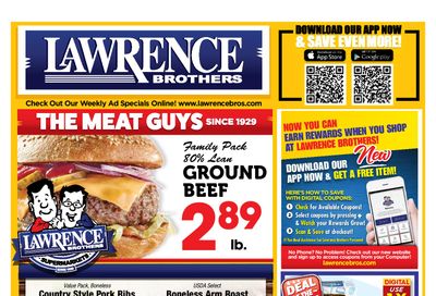 Lawrence Bros Weekly Ad Flyer February 17 to February 23, 2021