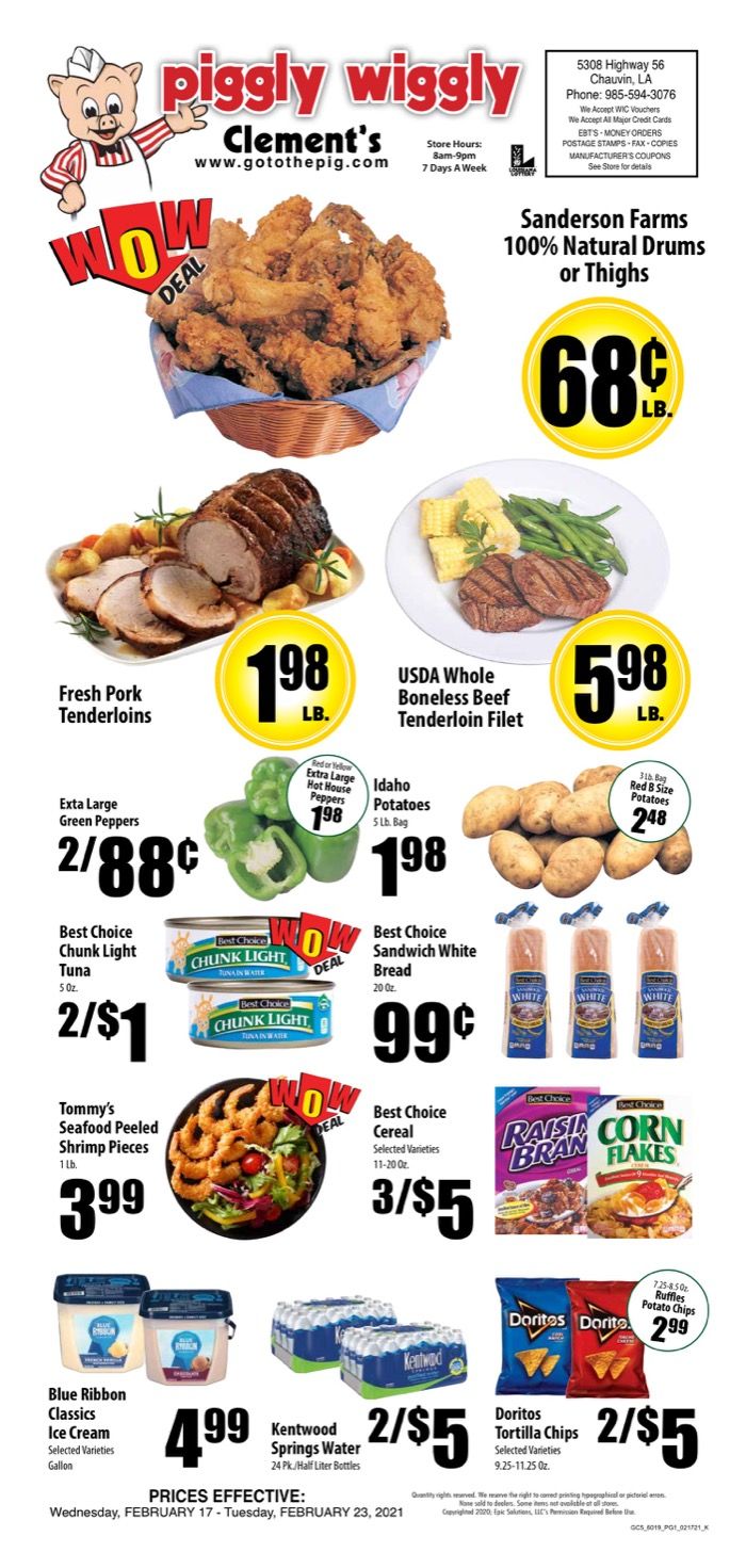 weekly sales ad for piggly wiggly