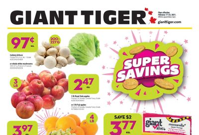 Giant Tiger (West) Flyer February 17 to 23