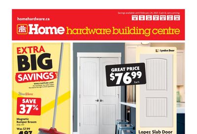 Home Hardware Building Centre (BC) Flyer February 18 to 24