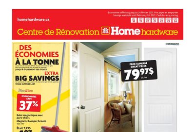 Home Hardware Building Centre (QC) Flyer February 18 to 24