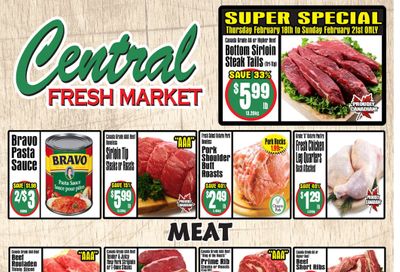 Central Fresh Market Flyer February 18 to 25