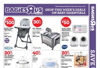 Babies R Us Flyer February 6 to 12