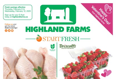 Highland Farms Flyer February 6 to 12