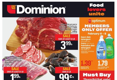 Dominion Flyer February 6 to 12