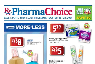 PharmaChoice (BC, AB, SK & MB) Flyer February 18 to 24