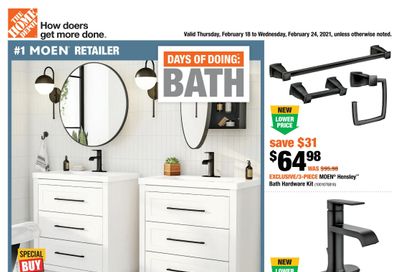 Home Depot (BC) Flyer February 18 to 24