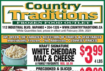 Country Traditions Flyer February 18 to 25