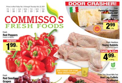 Commisso's Fresh Foods Flyer February 19 to 25