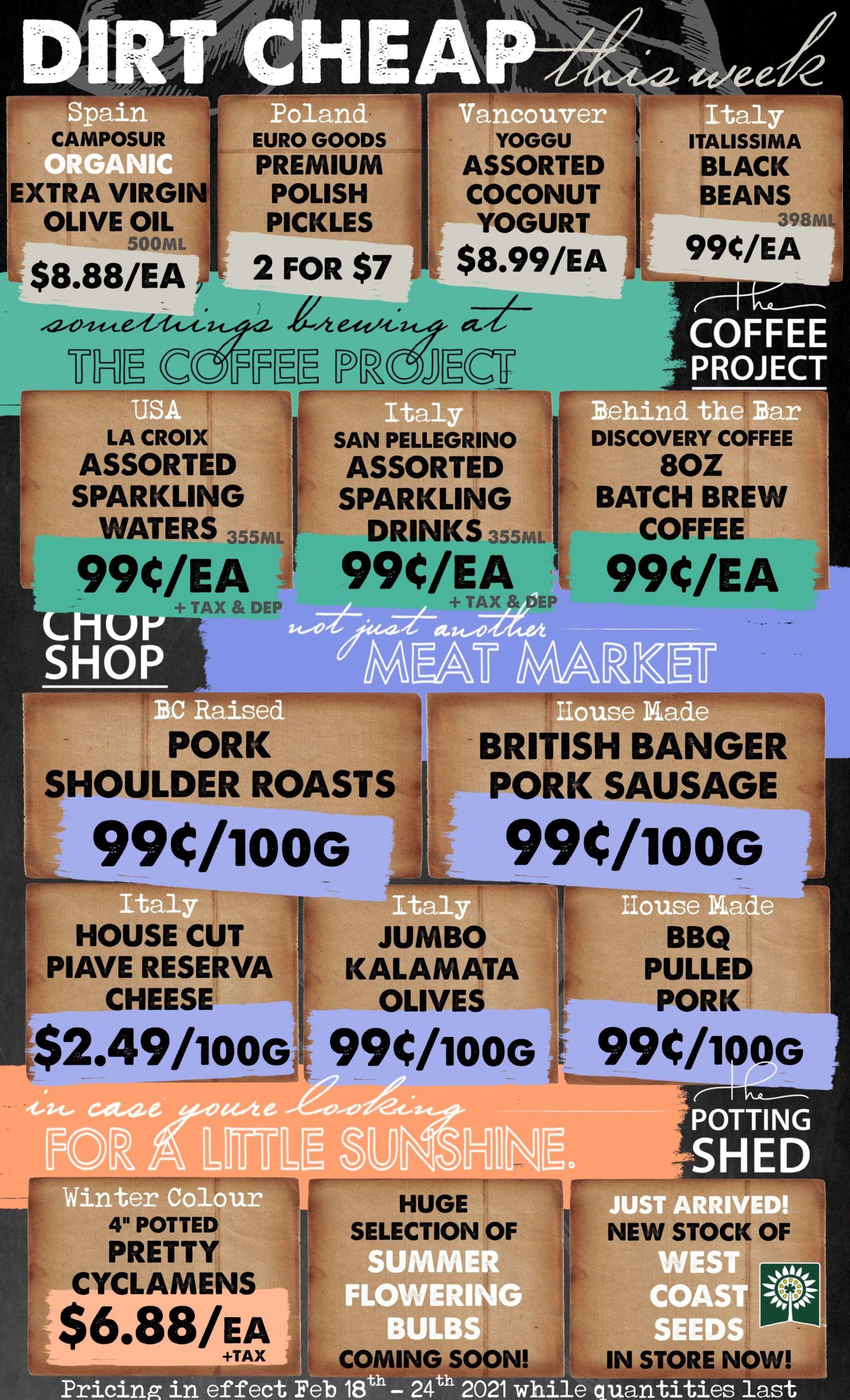 The Root Cellar Flyer February 18 to 24