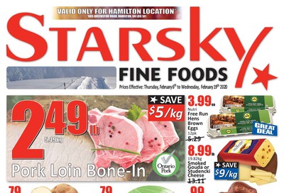 Starsky Foods (Hamilton) Flyer February 6 to 19