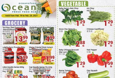 Oceans Fresh Food Market (Mississauga) Flyer February 19 to 25