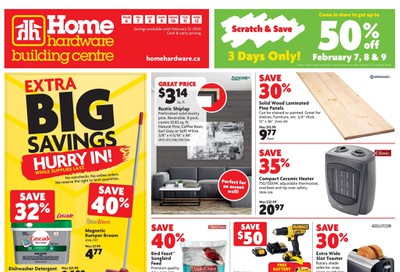 Home Hardware Building Centre (ON) Flyer February 6 to 12