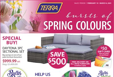 Terra Greenhouses Flyer February 19 to March 4