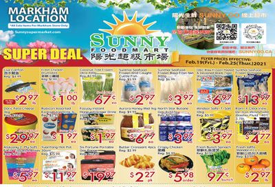 Sunny Foodmart (Markham) Flyer February 19 to 25