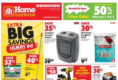 Home Hardware (Atlantic) Flyer February 6 to 12