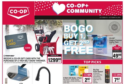 Co-op (West) Home Centre Flyer October 10 to 16