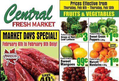 Central Fresh Market Flyer February 6 to 13