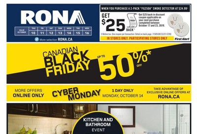 Rona (West) Flyer October 10 to 16
