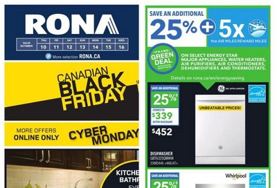 Rona (ON) Flyer October 10 to 16