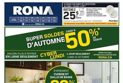 Rona (QC) Flyer October 10 to 16