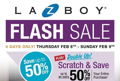 La-Z-Boy (GTA) Flyer February 6 to 8