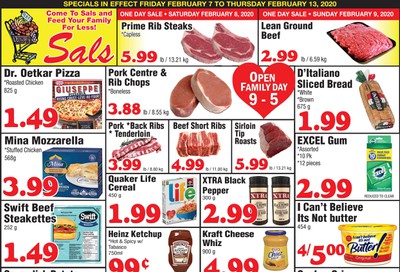 Sal's Grocery Flyer February 7 to 13