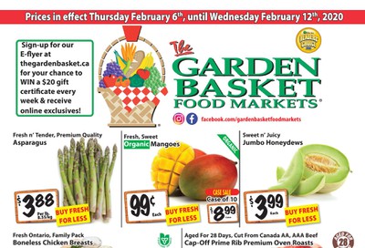 The Garden Basket Flyer February 6 to 12