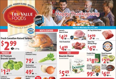 Tru Value Foods Flyer October 9 to 15
