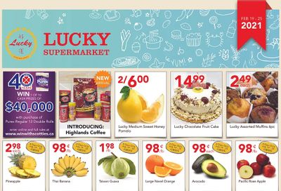 Lucky Supermarket (Surrey) Flyer February 19 to 25