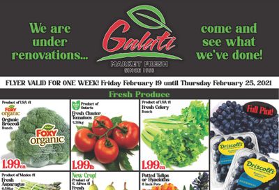 Galati Market Fresh Flyer February 19 to 25