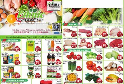 Ethnic Supermarket Flyer February 19 to 25