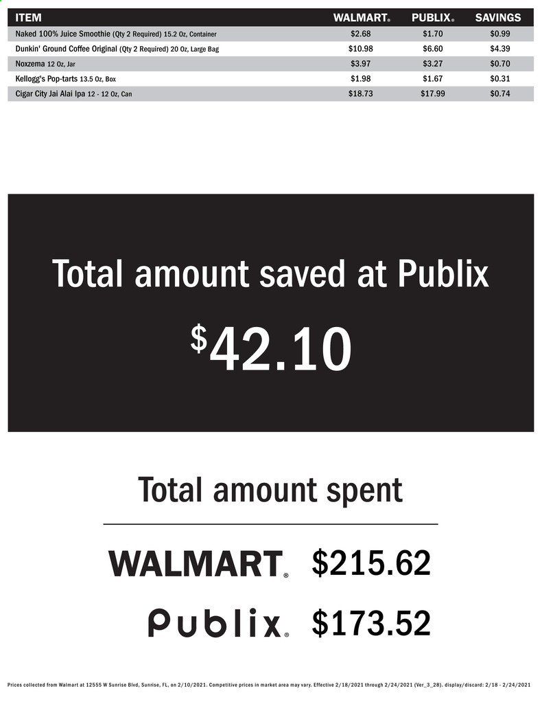 Publix (AL, FL, GA, NC, SC, TN, VA) Weekly Ad Flyer February 18 to February 24