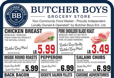 Butcher Boys Grocery Store Flyer February 19 to 25