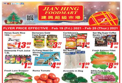 Jian Hing Foodmart (Scarborough) Flyer February 19 to 25