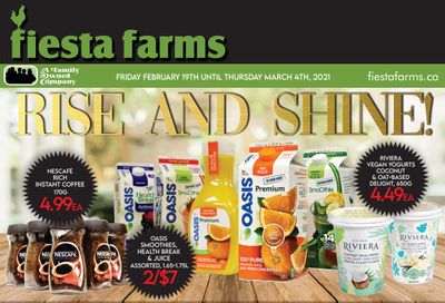 Fiesta Farms Flyer February 19 to March 4