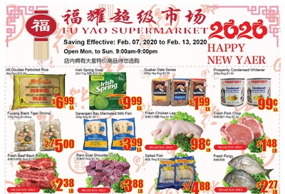 Fu Yao Supermarket Flyer February 7 to 13