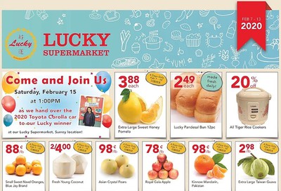 Lucky Supermarket (Surrey) Flyer February 7 to 13