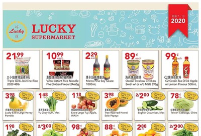 Lucky Supermarket (Calgary) Flyer February 7 to 13