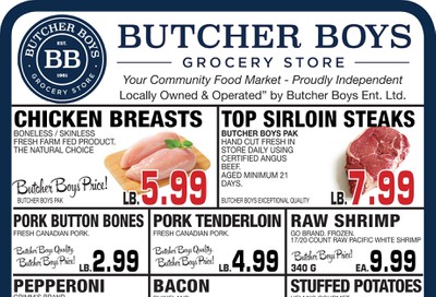 Butcher Boys Grocery Store Flyer February 7 to 14