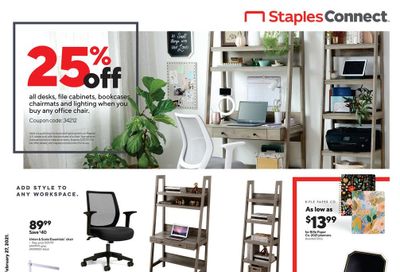 Staples Weekly Ad Flyer February 21 to February 27