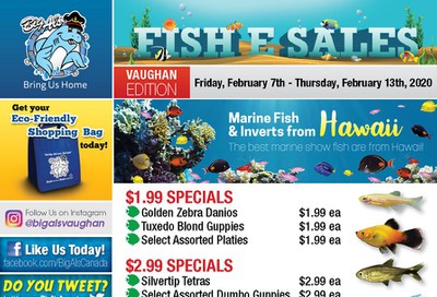 Big Al's (Vaughan) Weekly Specials February 7 to 13