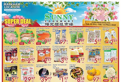 Sunny Foodmart (Markham) Flyer February 7 to 13