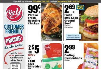 Big Y (CT) Weekly Ad Flyer February 18 to February 24