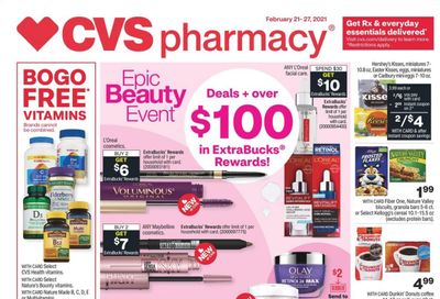 CVS Pharmacy Weekly Ad Flyer February 21 to February 27