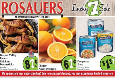Rosauers Weekly Ad Flyer February 17 to February 23
