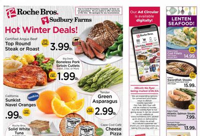Roche Bros. (MA) Weekly Ad Flyer February 19 to February 25